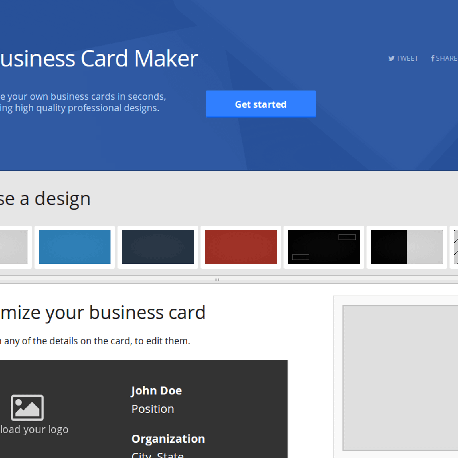 business card maker alternatives and similar software