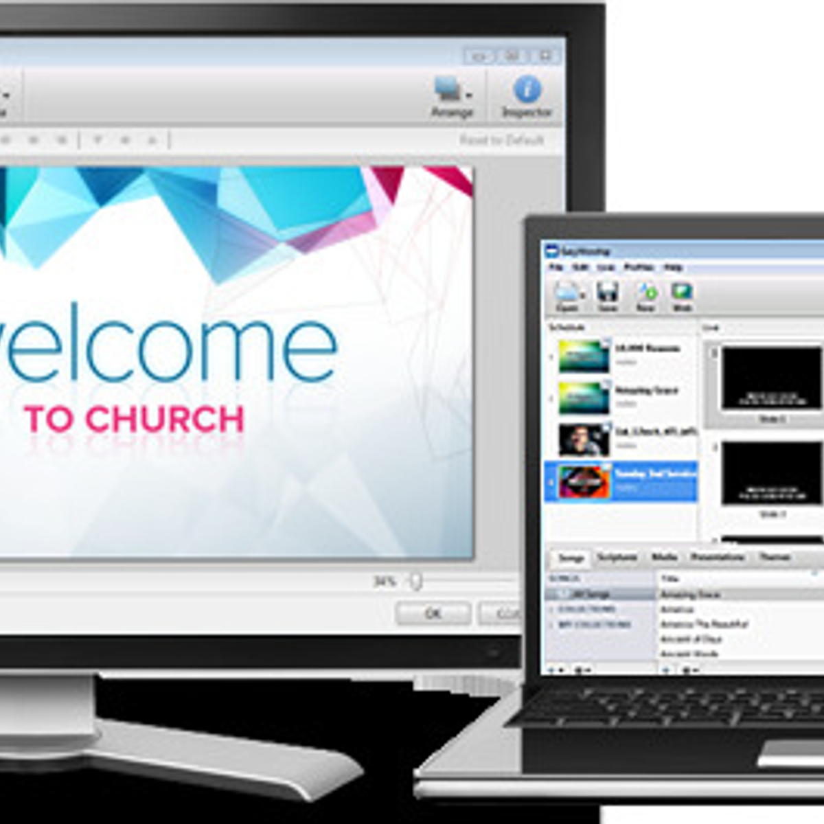 Free church projection software