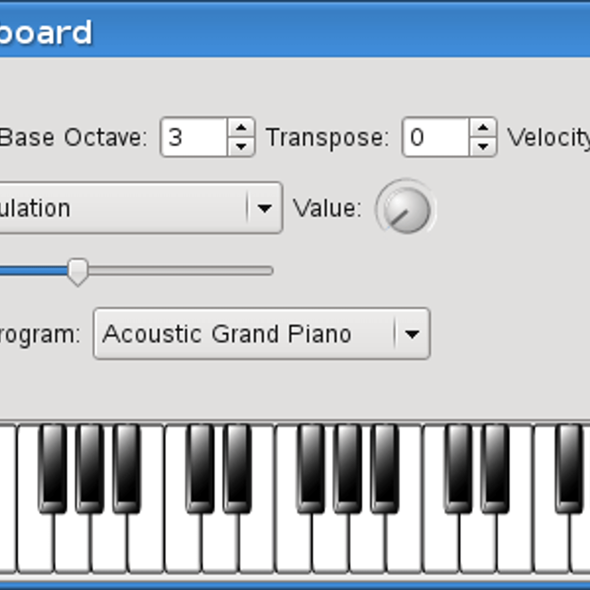 Midi Piano Software