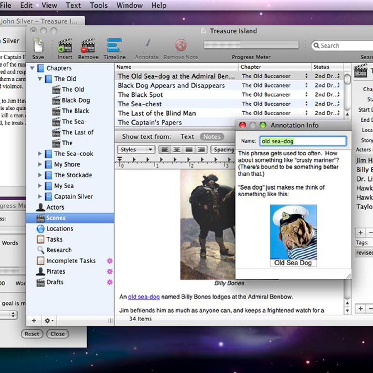 Mariner StoryMill 3 mac
