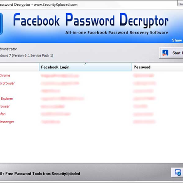 Facebook Password Decryptor Online Facebook Password Decryptor Online