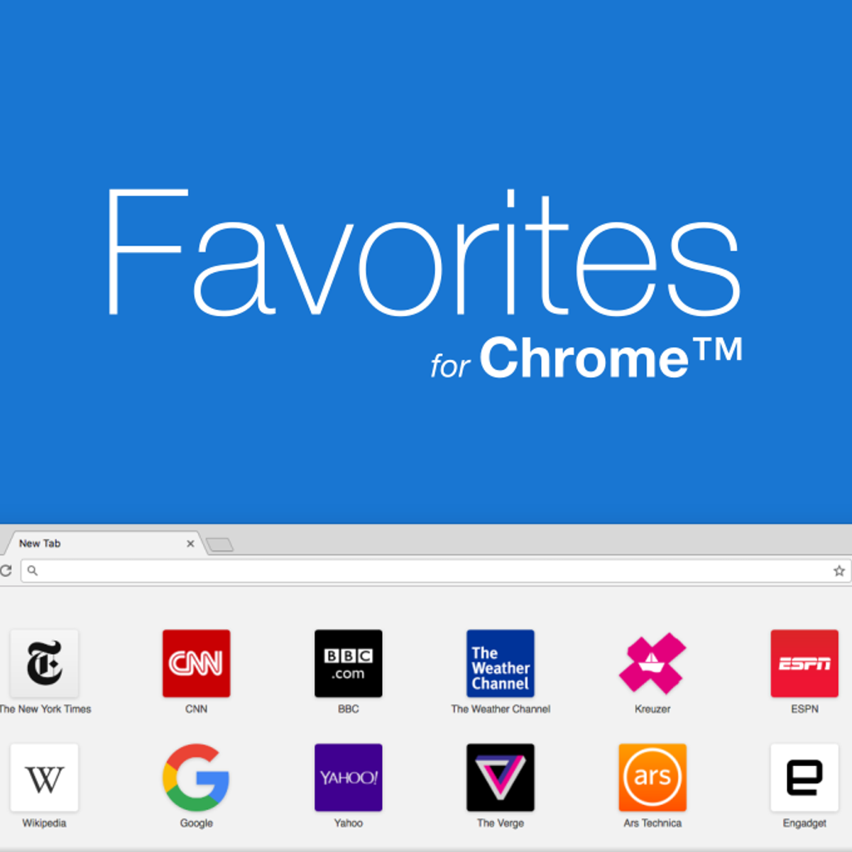 Favorites New Tab Page Alternatives and Similar Software