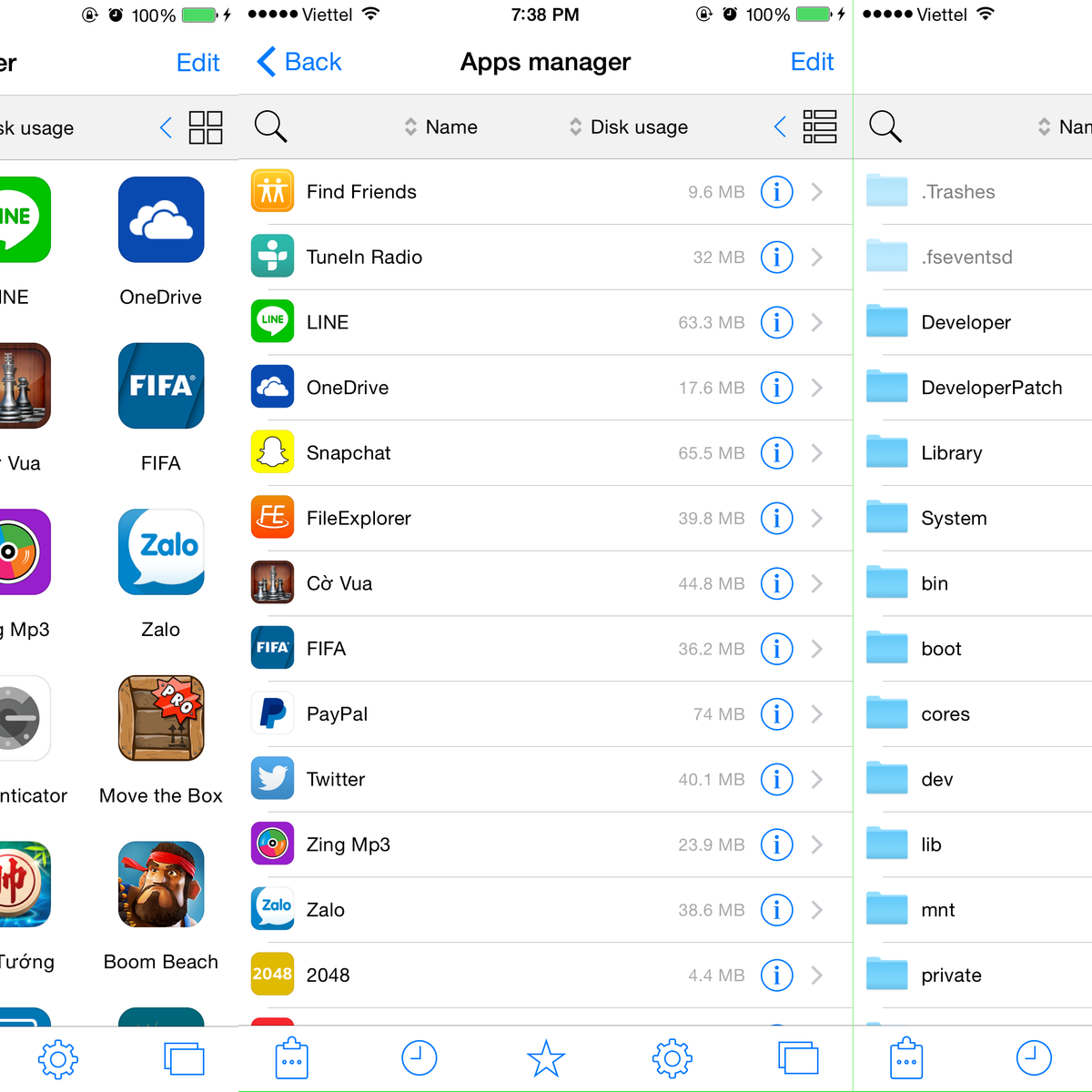 filza file manager alternatives