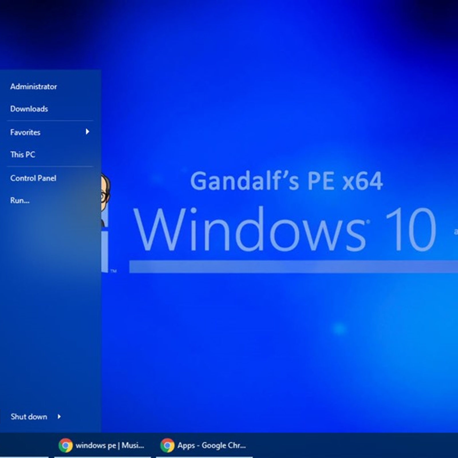 5 Bootable Windows PE-Based Recovery Discs That'll Save Your System gandalf windows 10 pe download