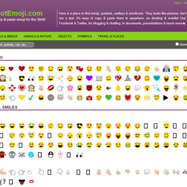 Hot Emoji Alternatives And Similar Websites And Apps Alternativeto Net