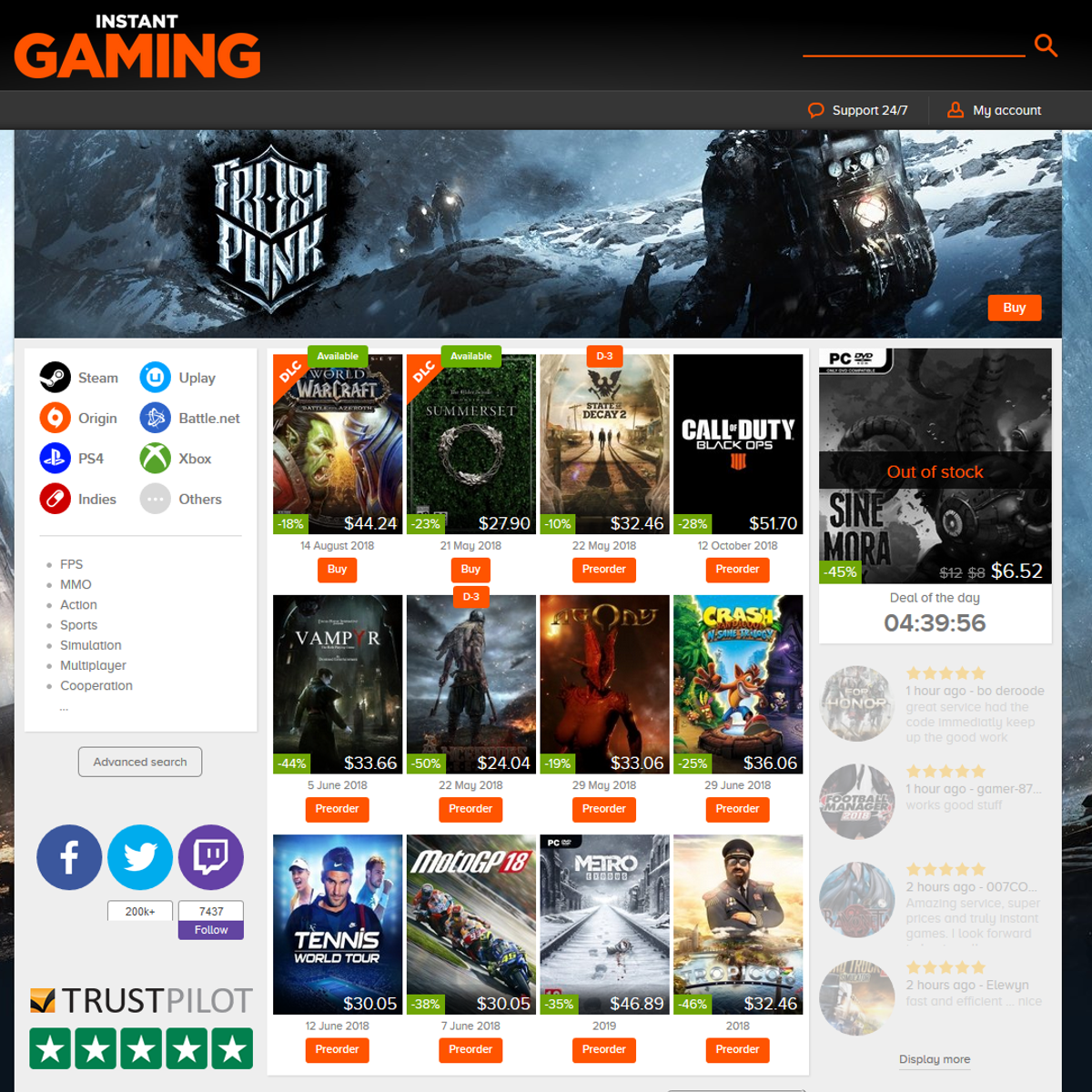 Instant Gaming Alternatives and Similar Software ...
