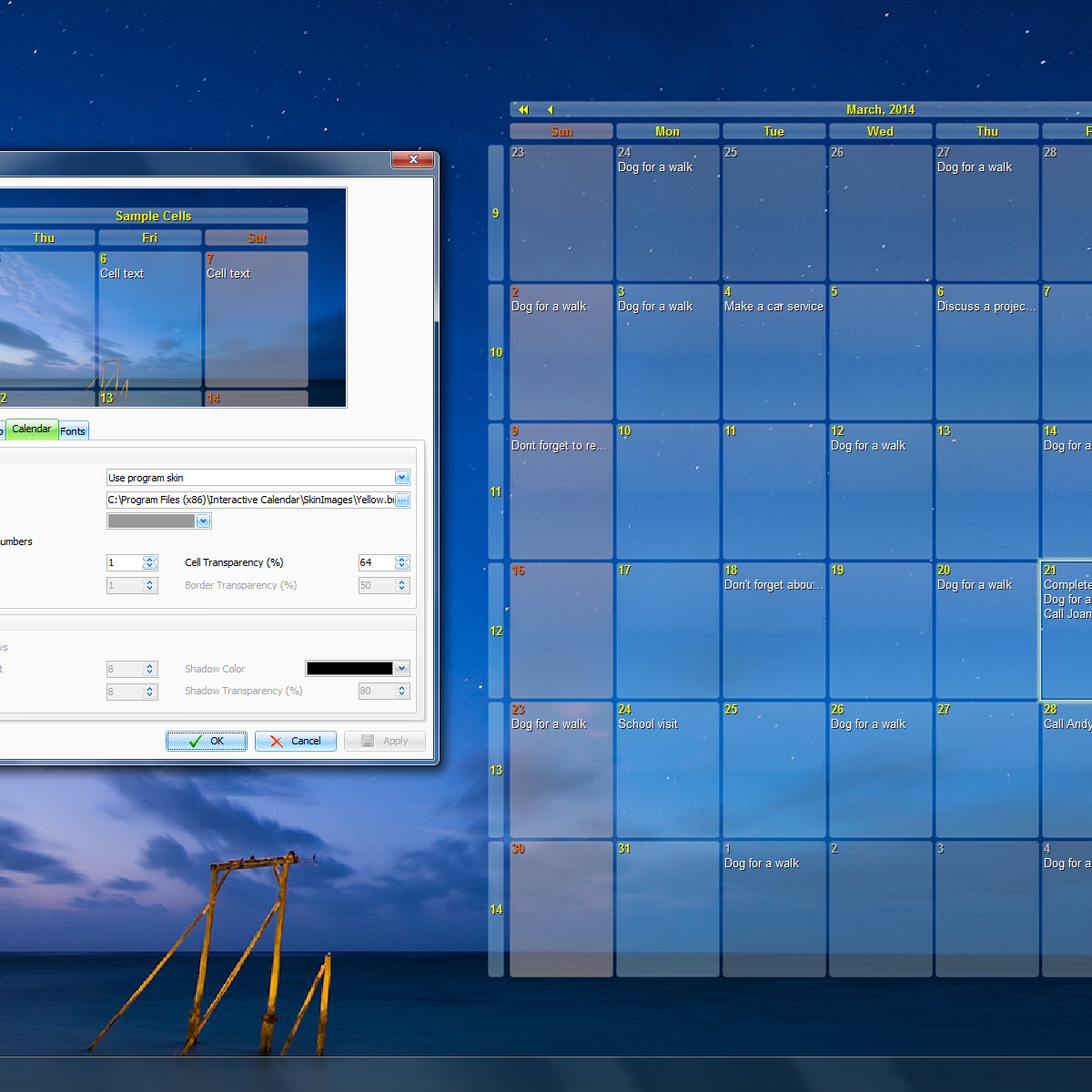 Interactive Calendar Alternatives and Similar Software