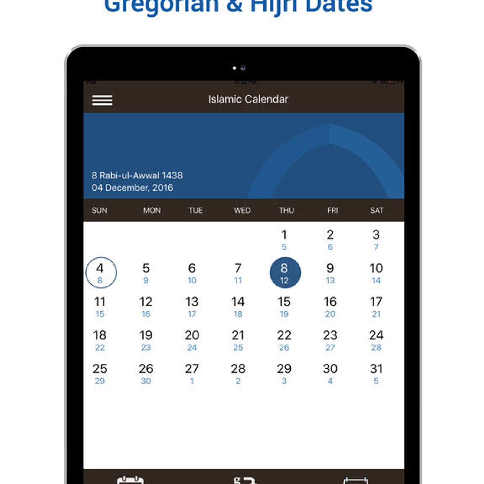 Islamic Calendar
