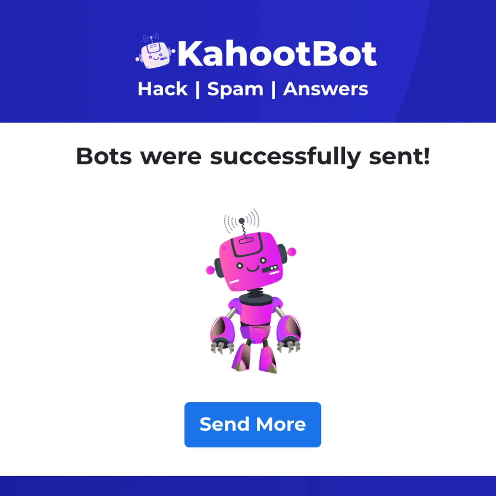 Kahoot Bots Flooder Kids and Toddler Apps Preview