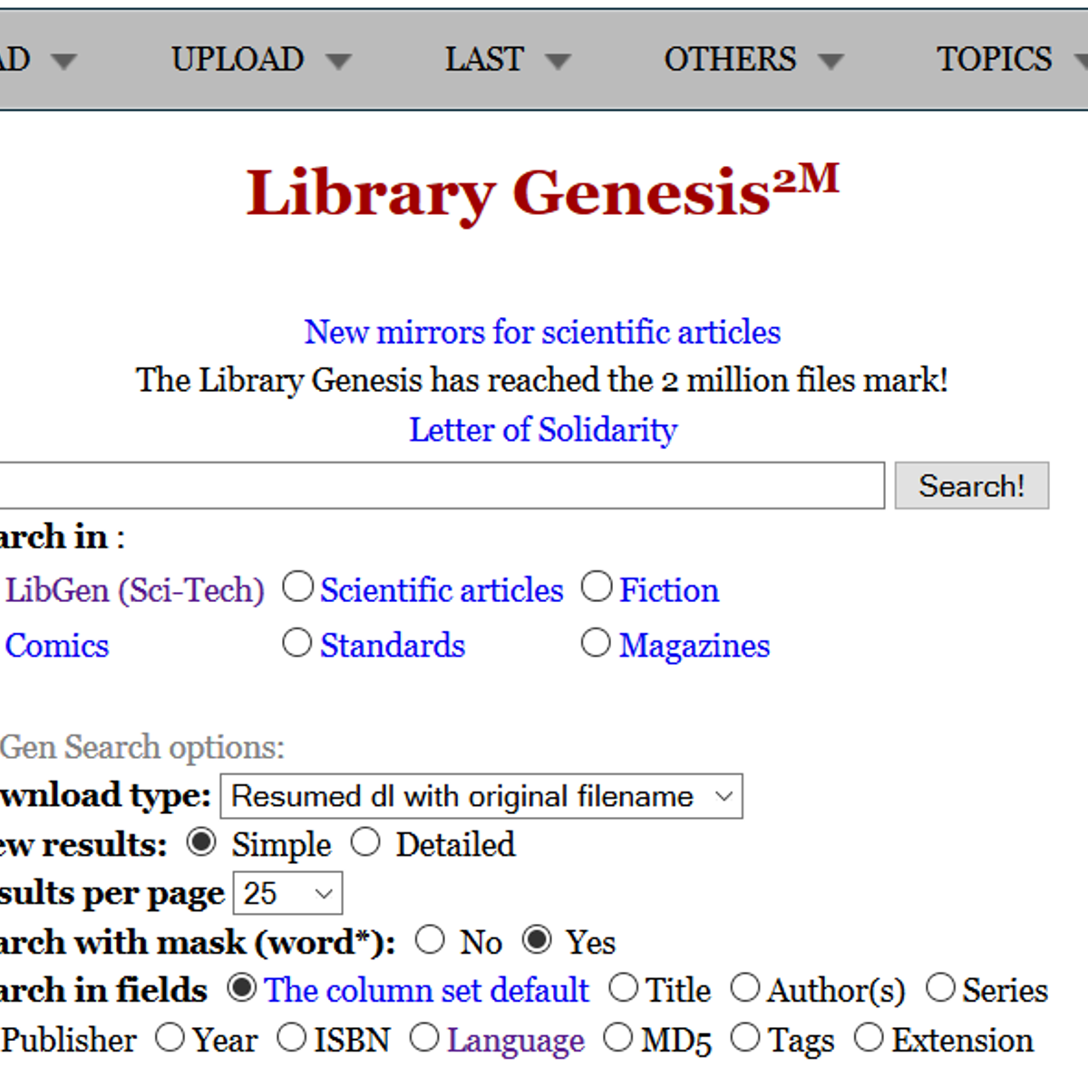 Library Genesis Reviews and Features - AlternativeTo