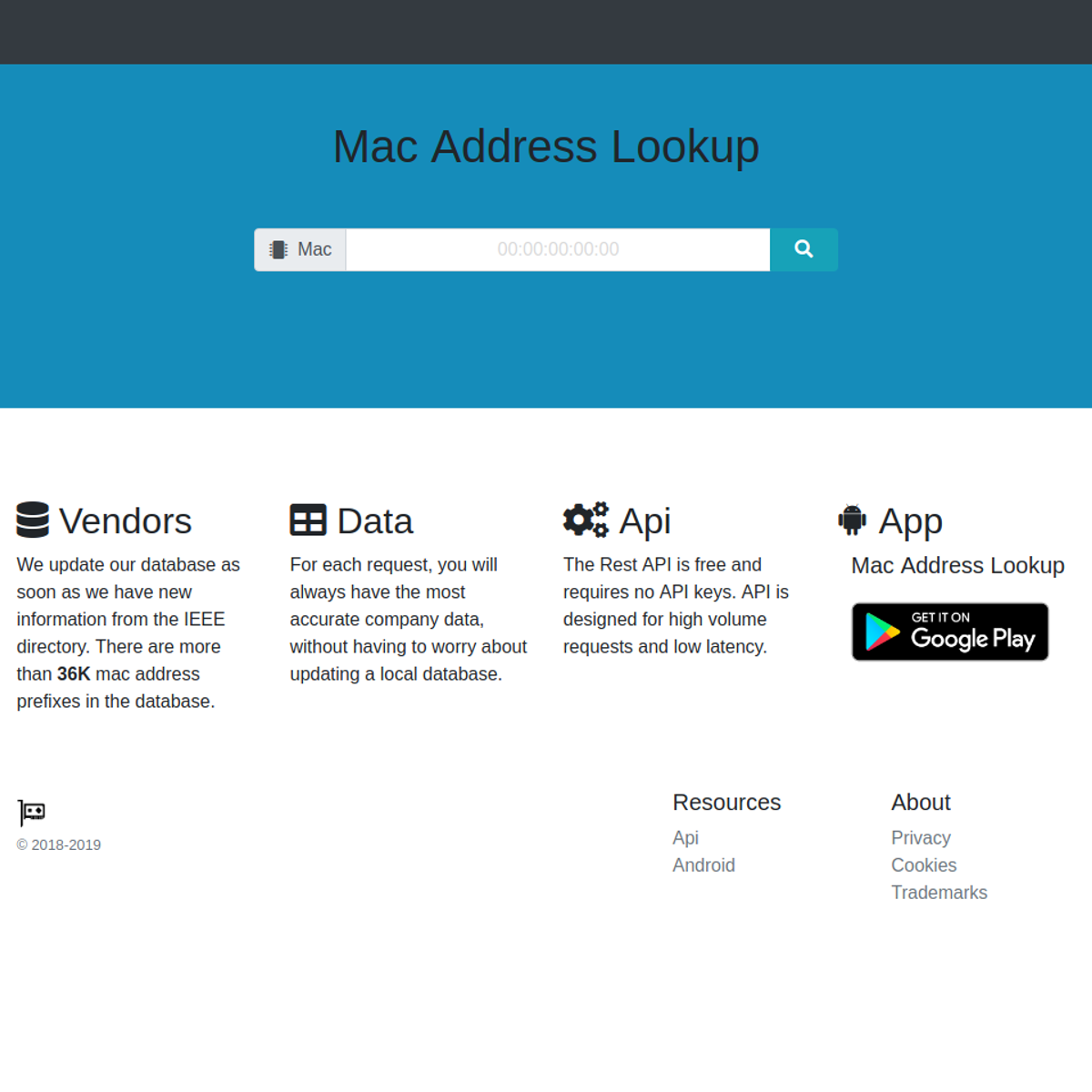 Mac Address Lookup  Alternatives and Similar Websites and 
