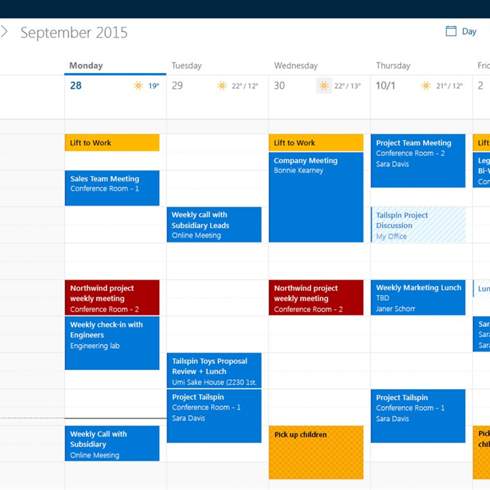 Alternativas a Microsoft Mail and Calendar