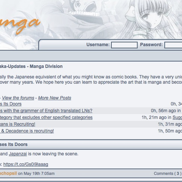 Baka Updates Manga Alternatives And Similar Apps And Websites