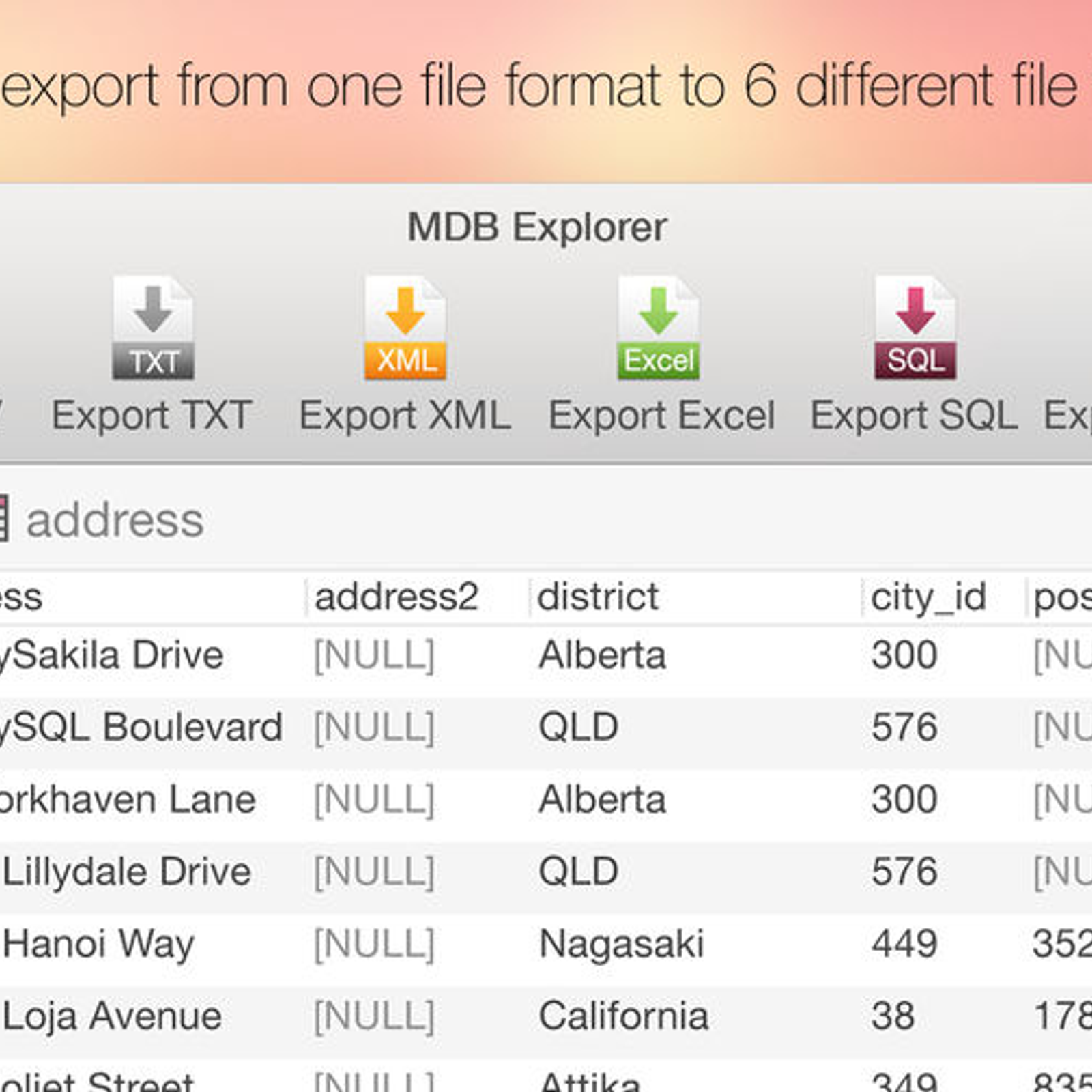 Mdb explorer mac mdb explorer for mac os Mdb explorer mac mdb explorer for mac os