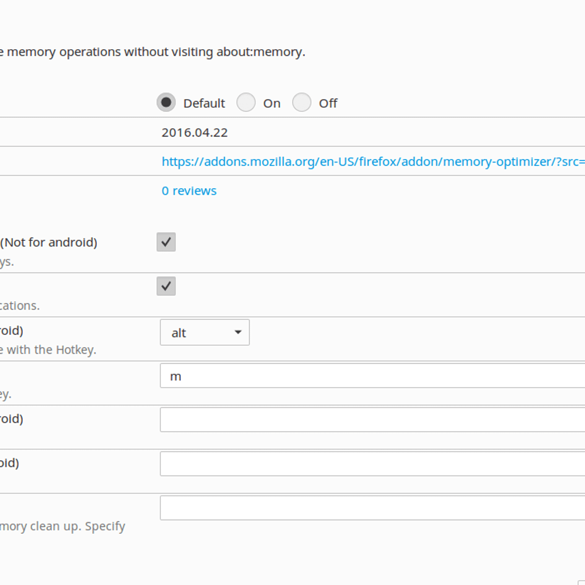 Memory Optimizer By Andy Alternatives And Similar Software Alternativeto Net