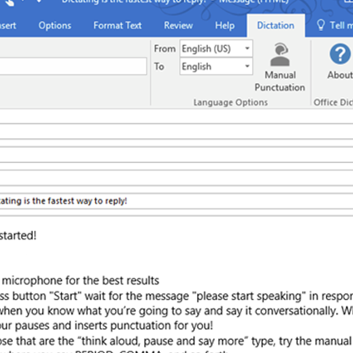 Программа Microsoft dictate