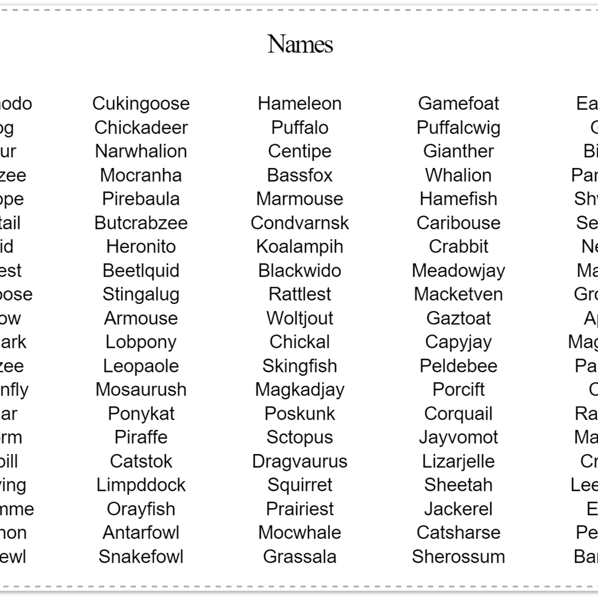Name Generator Alternatives And Similar Websites And Apps