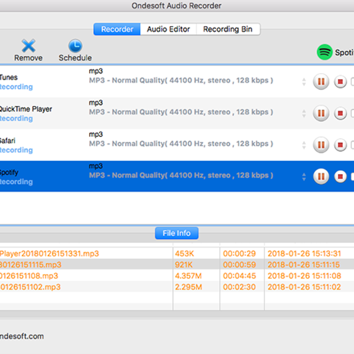 Free audio recorder for mac os x