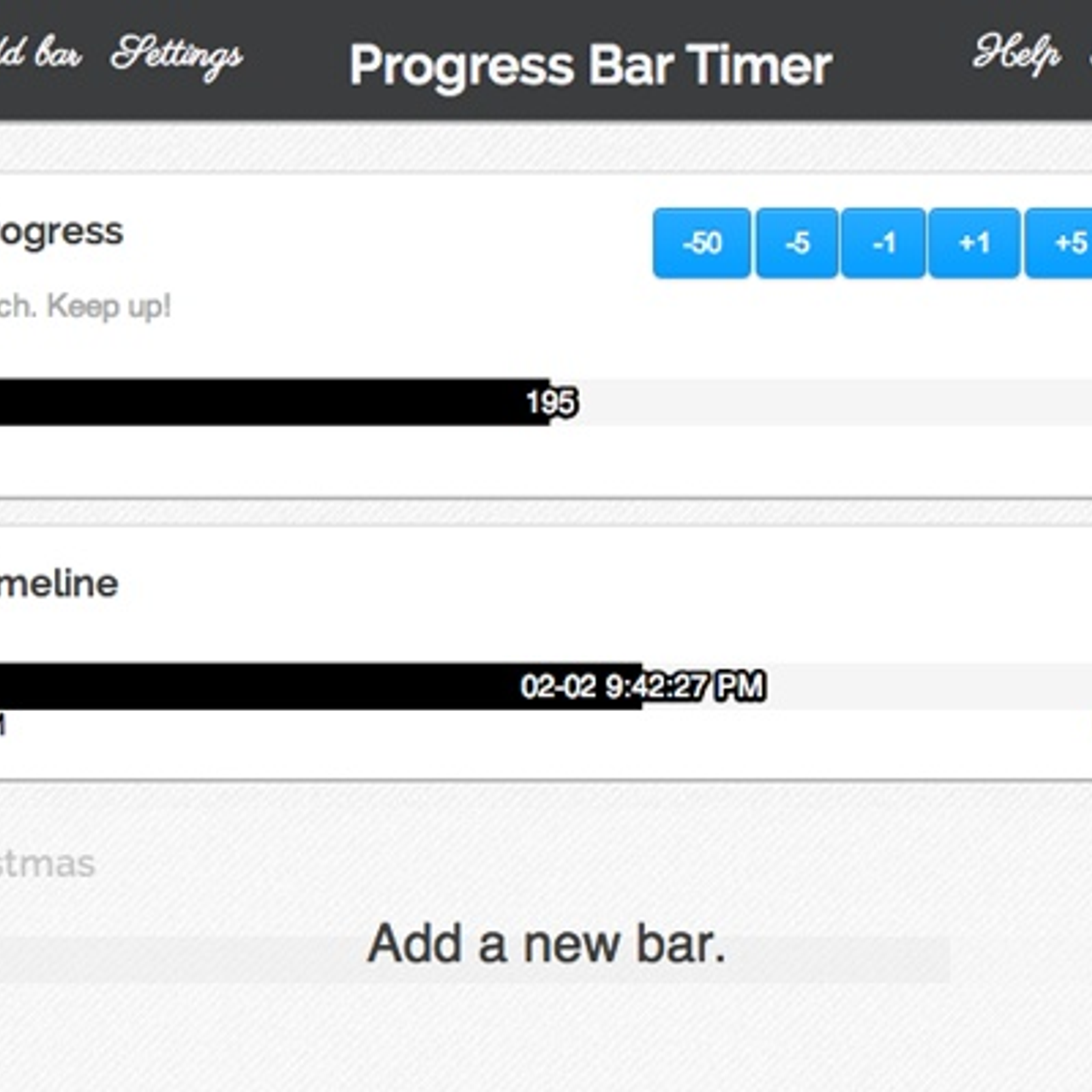 Progress Bar Timer Alternatives and Similar Software - AlternativeTo.net