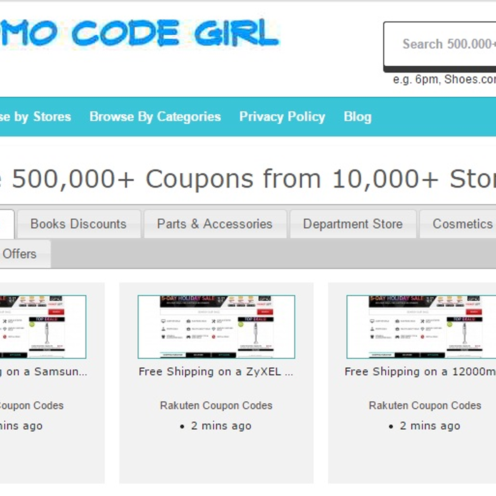 promo code girl alternatives