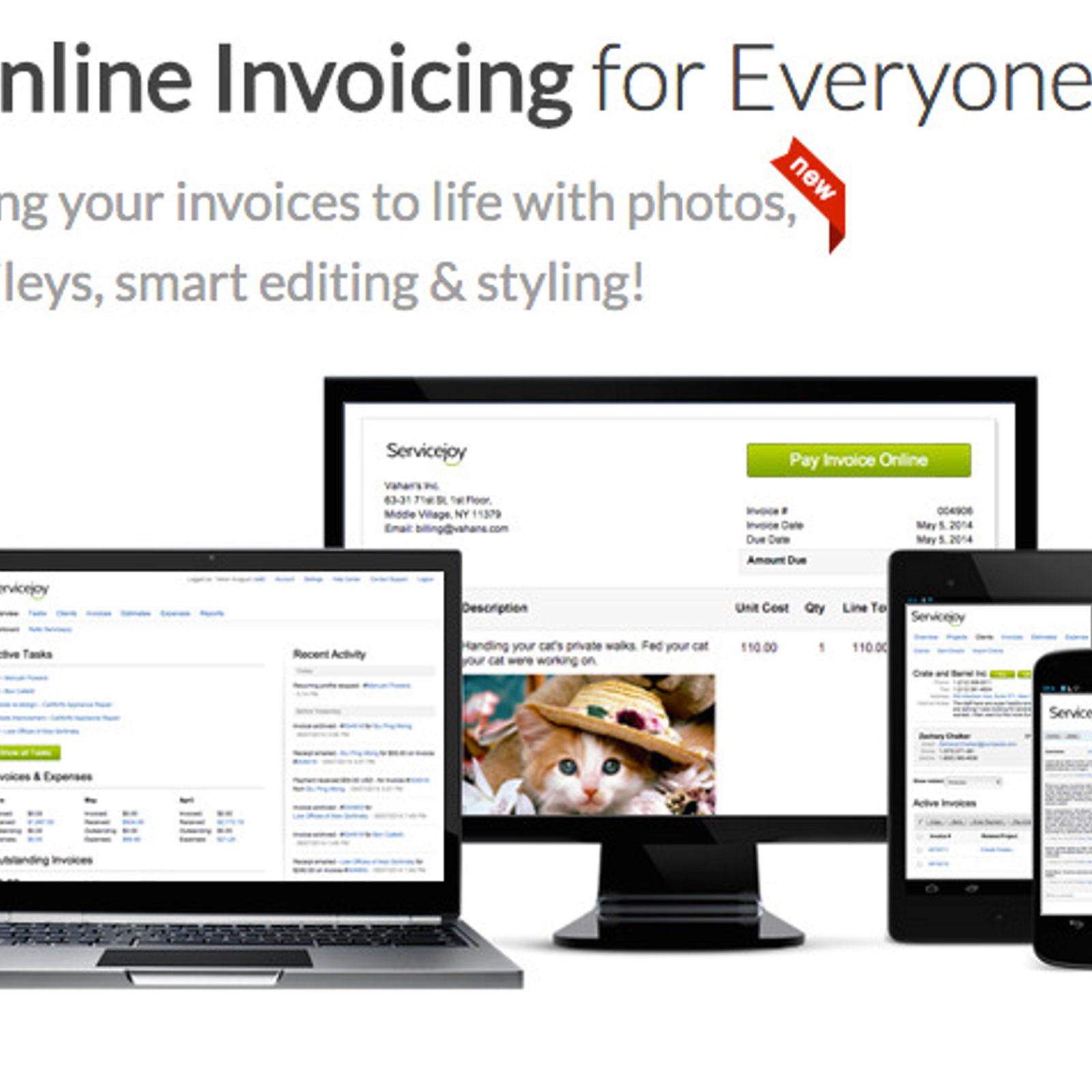 servicejoy visual online invoicing alternatives and similar websites