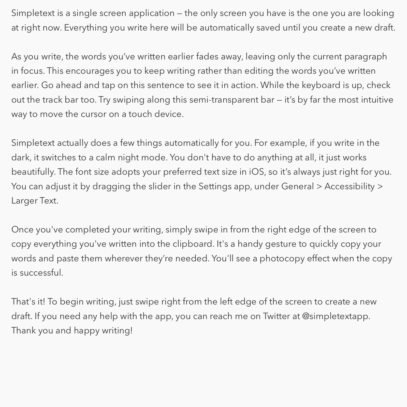 simpletext alternatives and similar