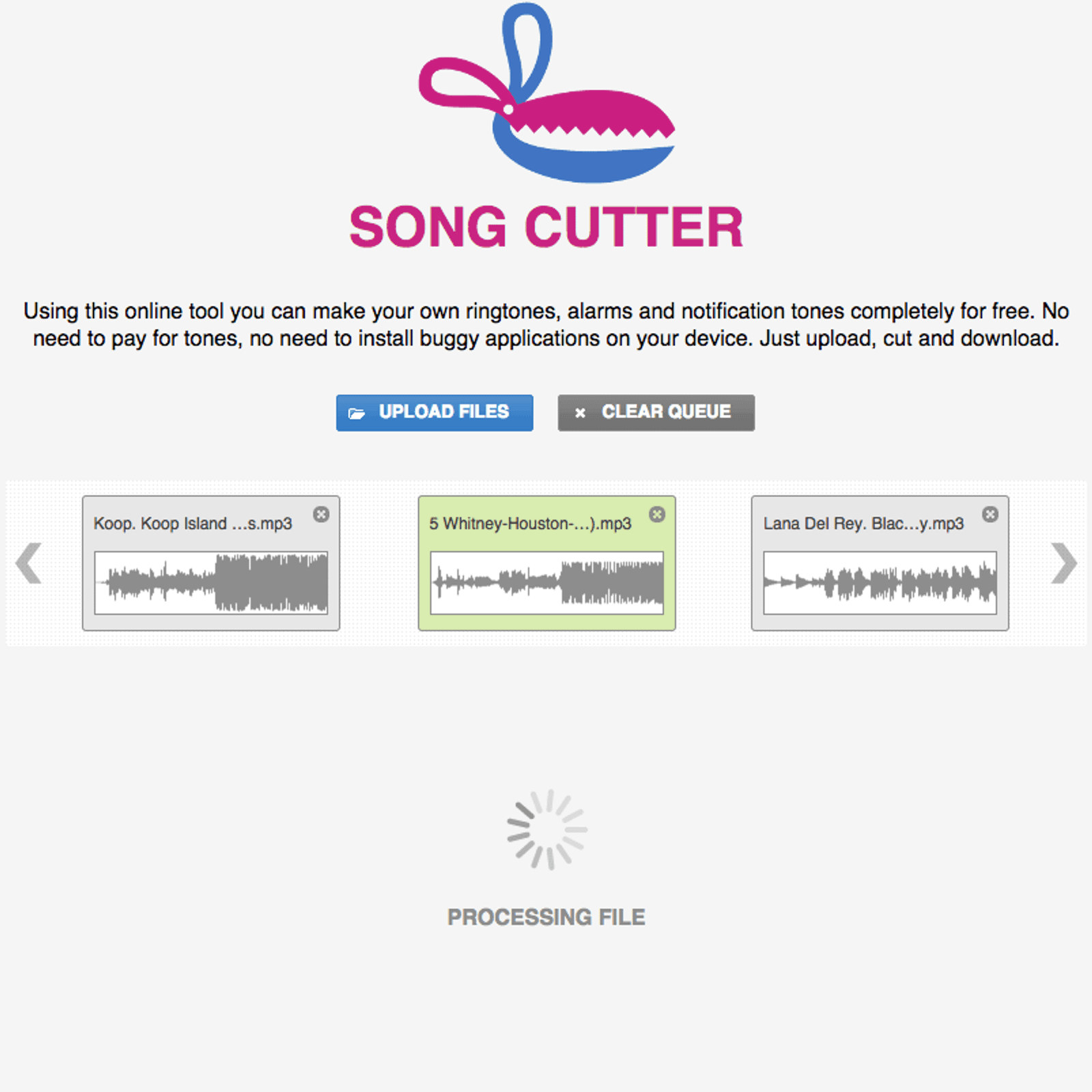 Its Possible To Update The Information On Song Cutter And Ringtone Maker Or Report It As Discontinued Duplicated Or Spam Its Possible To Update The Information On Song Cutter And Ringtone Maker Or Report It As Discontinued Duplicated Or Spam
