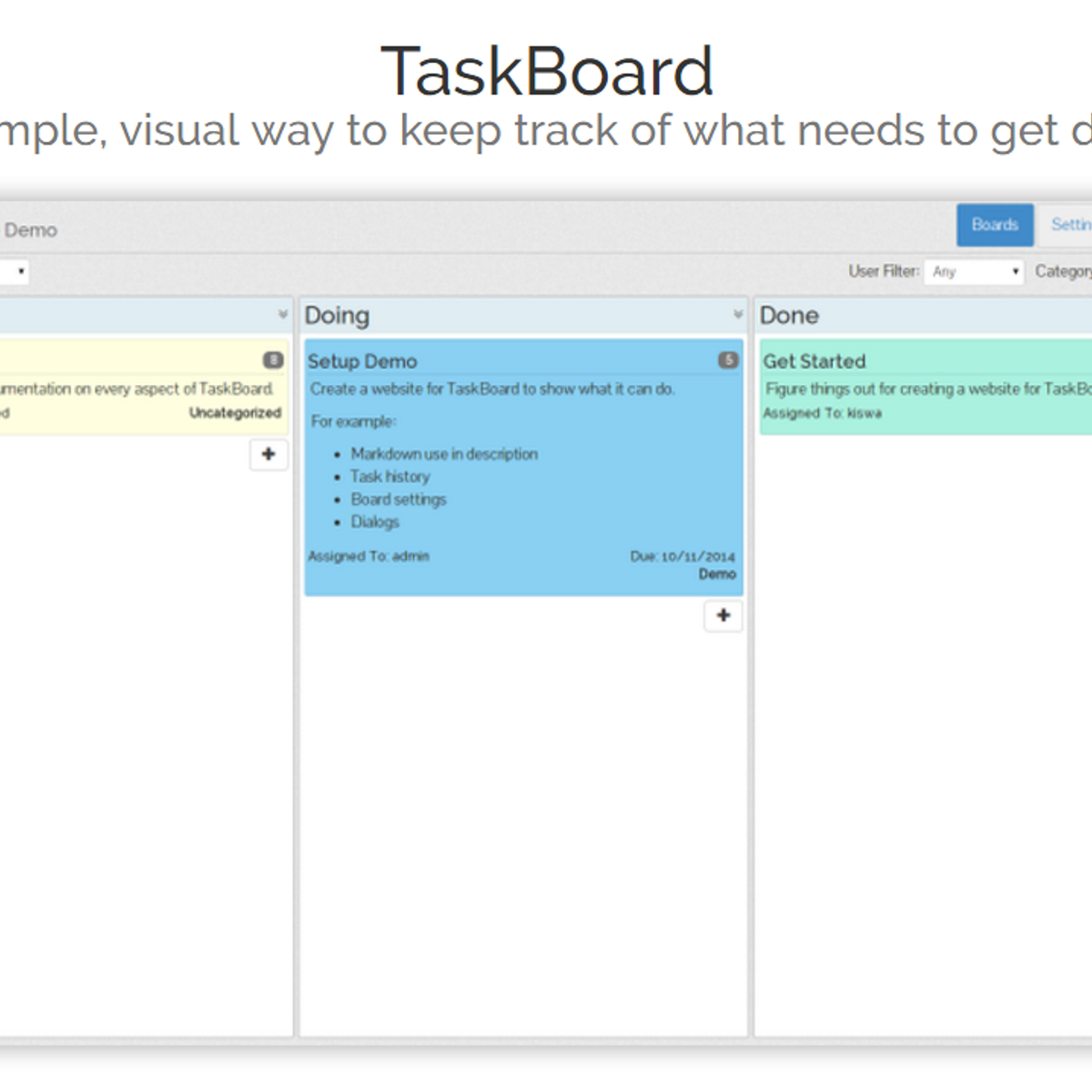 TaskBoard Alternatives and Similar Websites and Apps - AlternativeTo.net