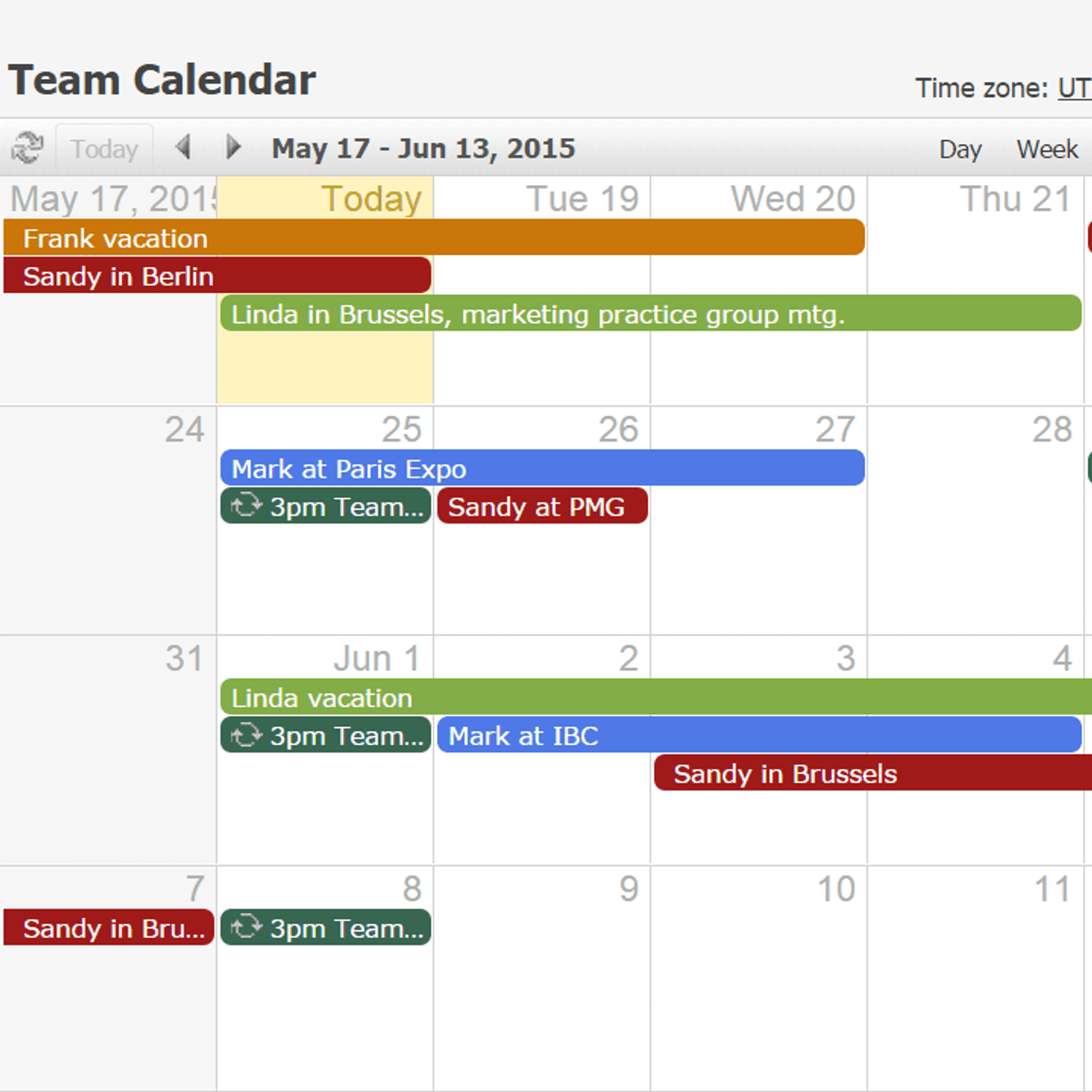 Teamup Calendar Integration Customize and Print