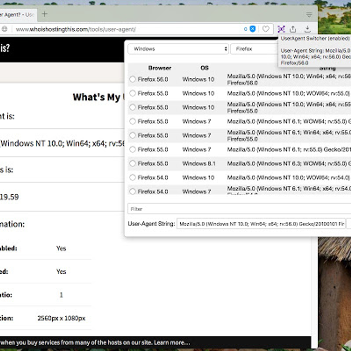 User-Agent Switcher and Manager Alternatives and Similar Software