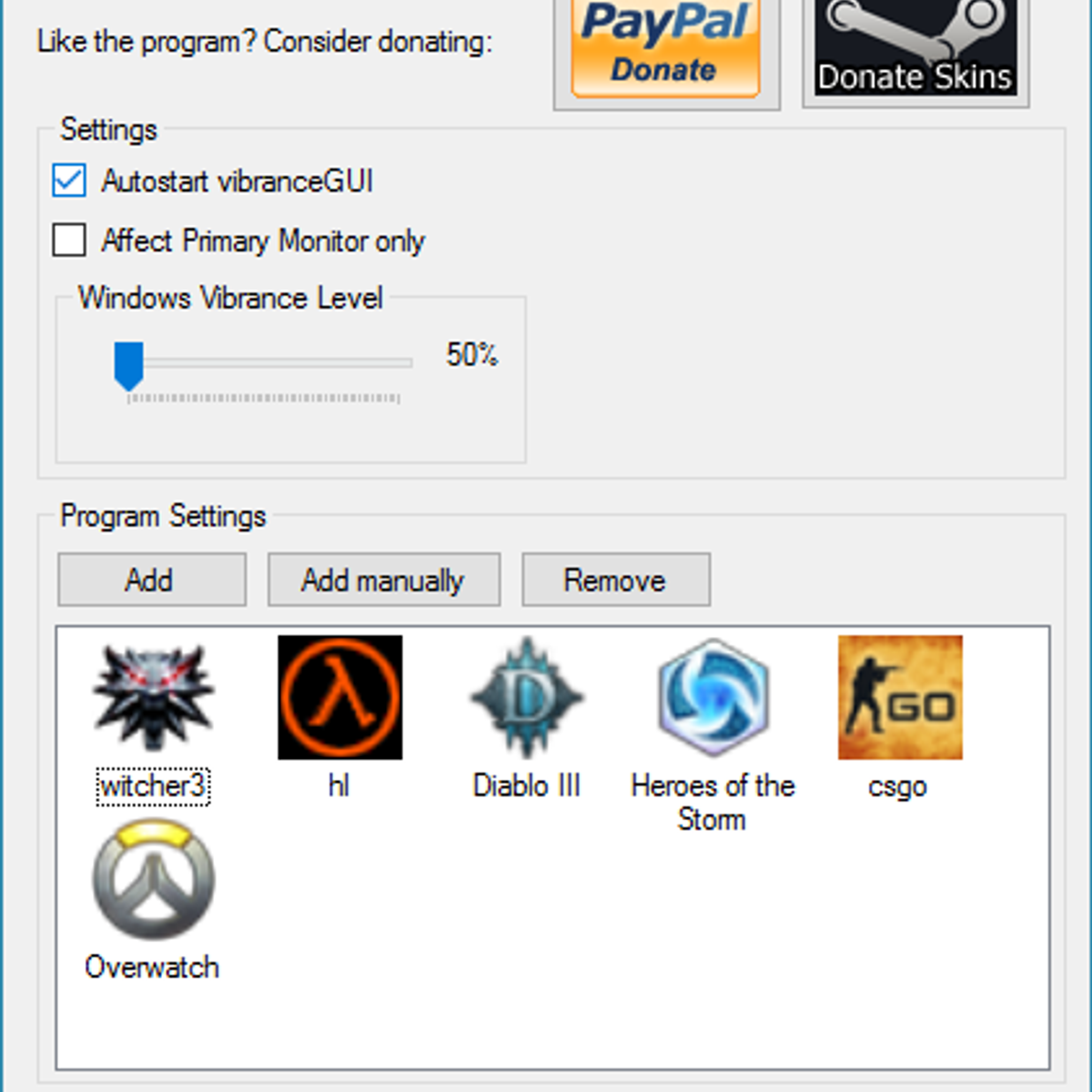 VibranceGUI Alternatives and Similar Software - AlternativeTo.net