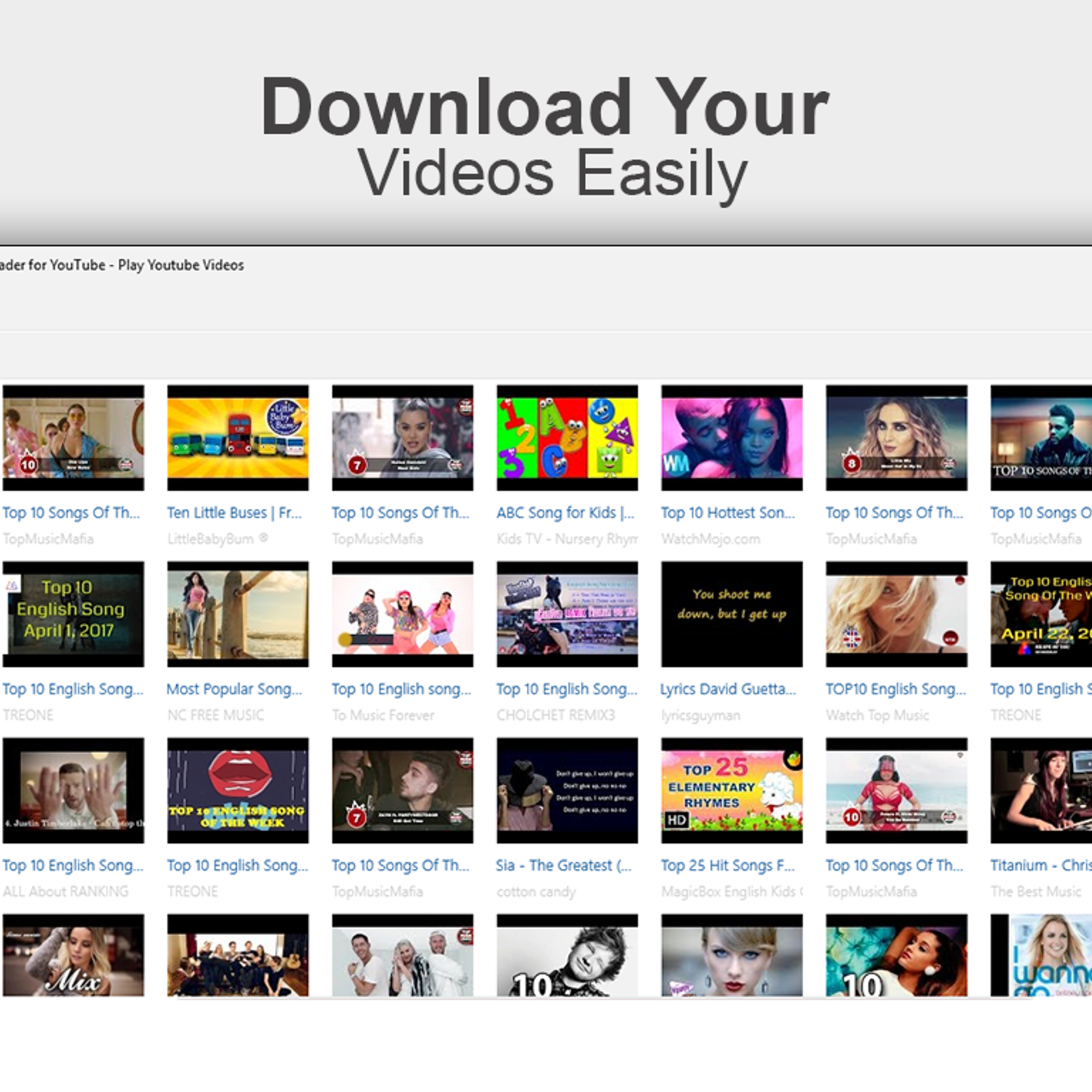 Video & Mp3 Music Downloader for Youtube Videos 