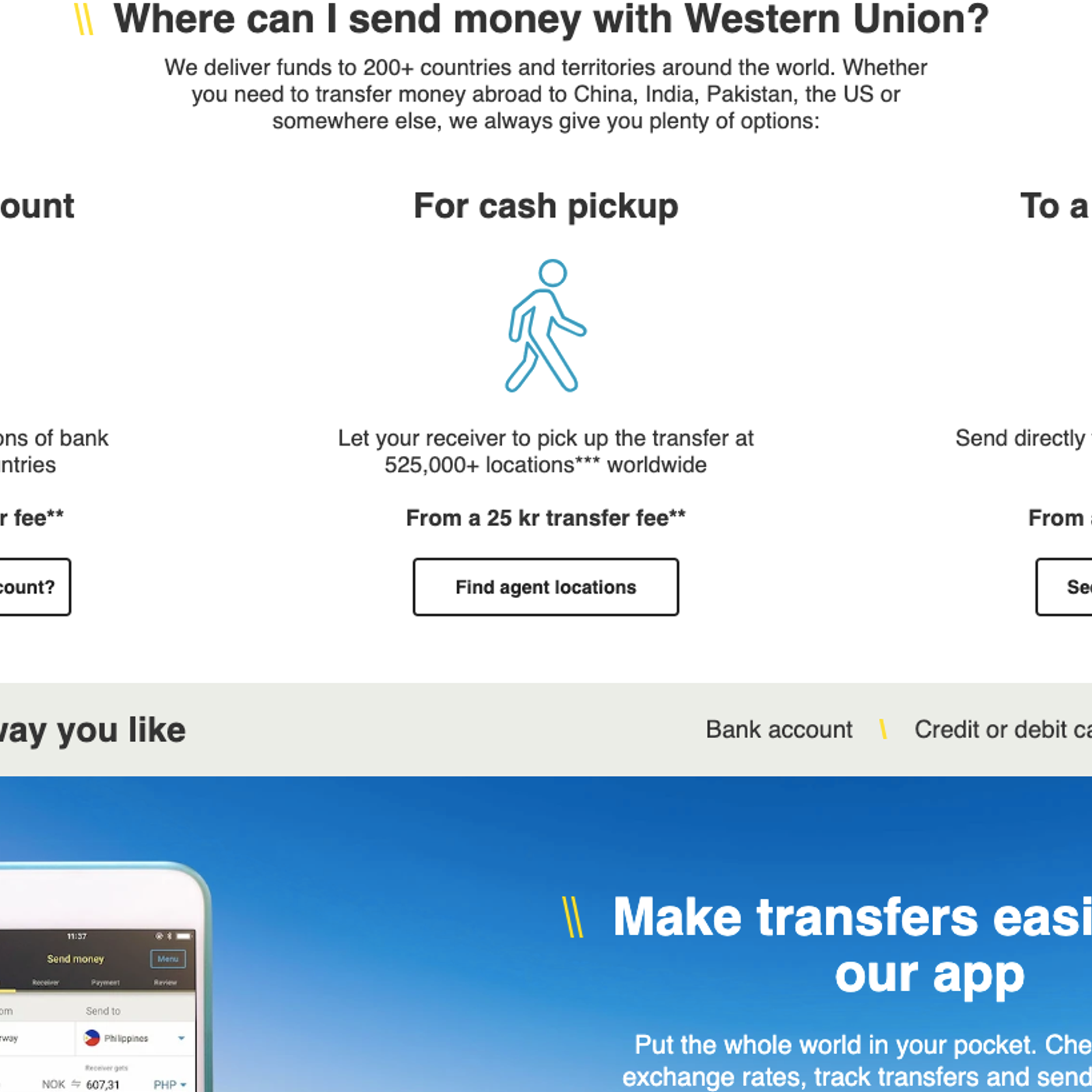 Western Union Alternative Western Union Alternative