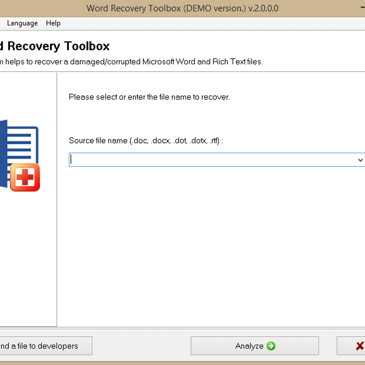 Recovery Toolbox for Word Alternatives and Similar Software