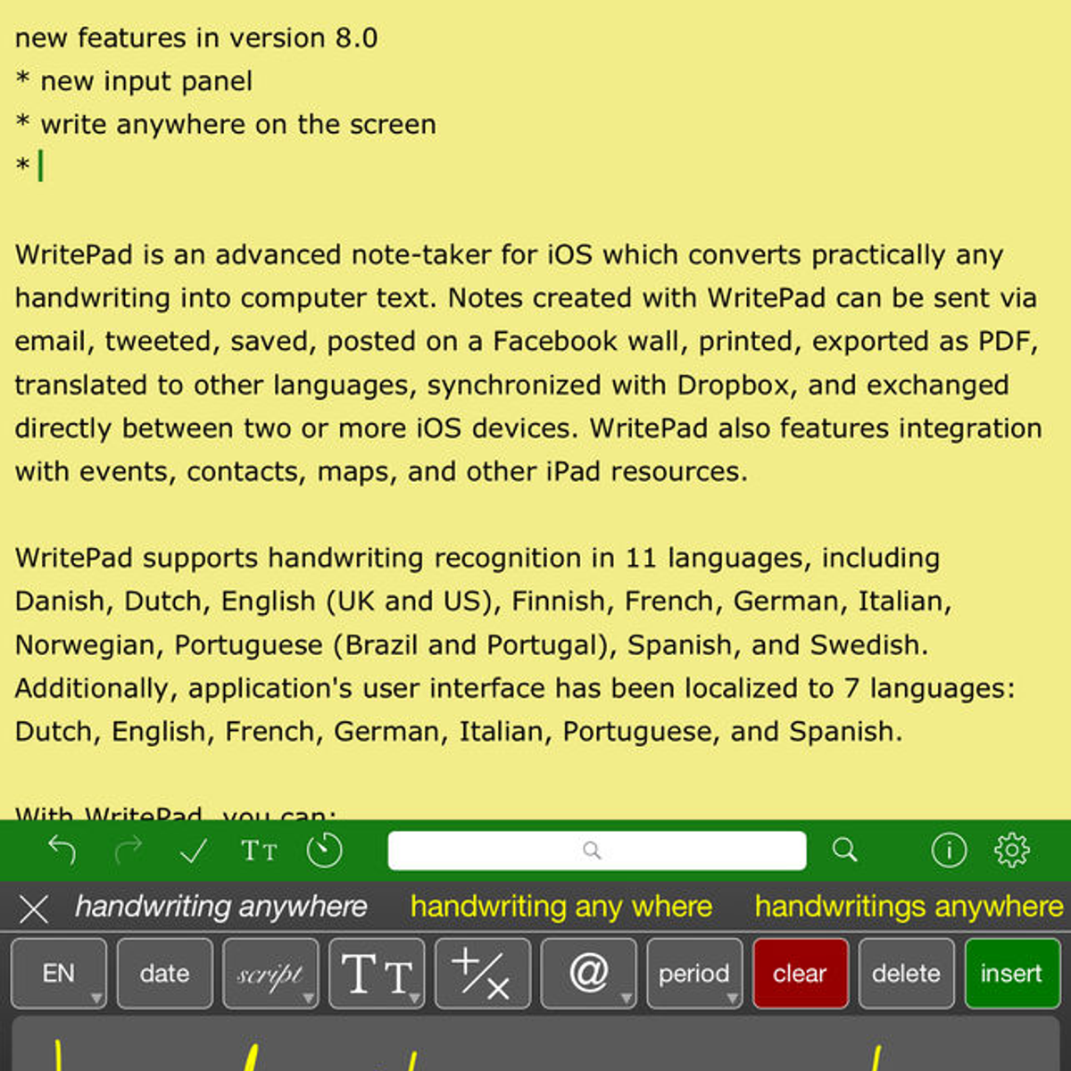 WritePad Alternatives and Similar Apps - AlternativeTo.net