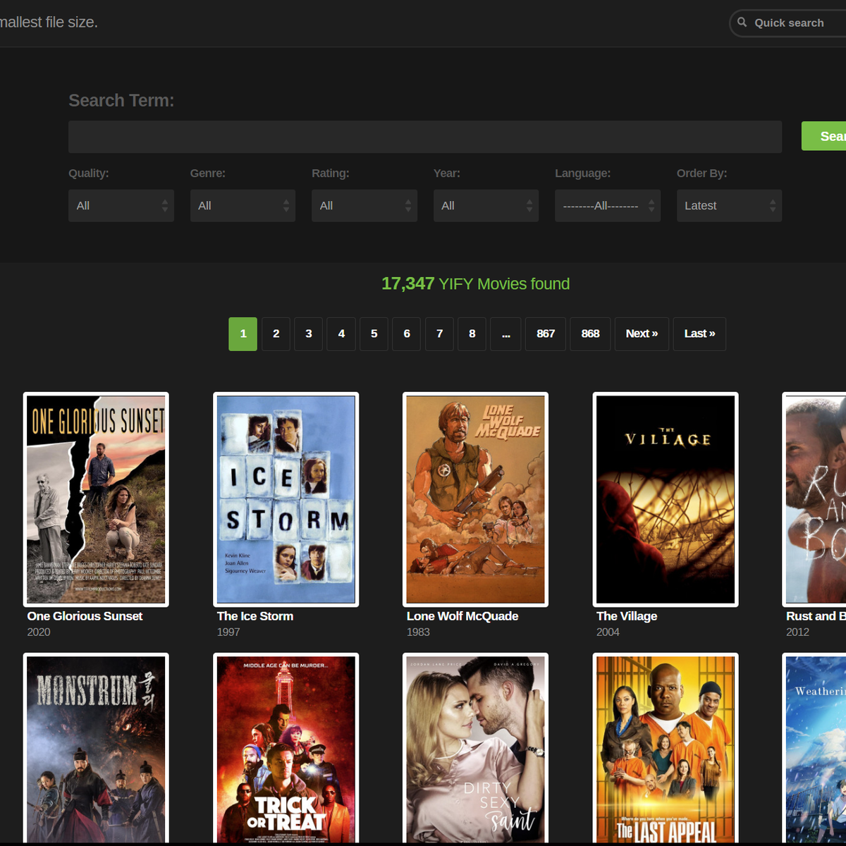 Yts io YTS.mx Alternatives and Similar Websites and Apps - AlternativeTo.net